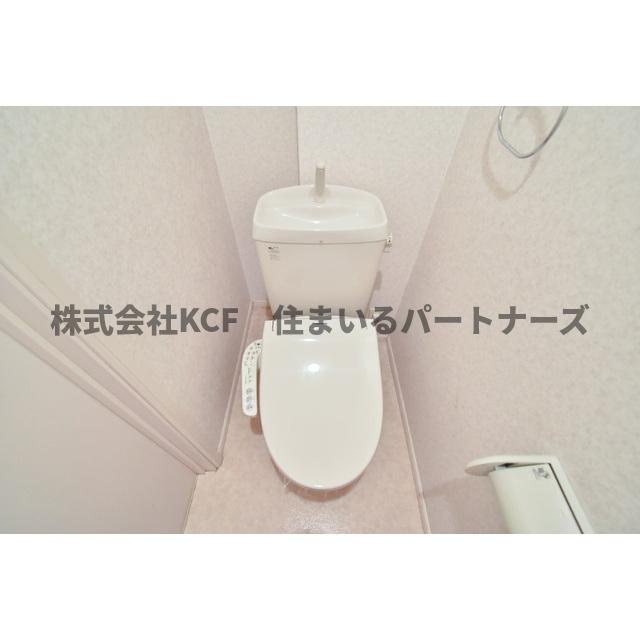 リブレア久留米駅前B棟のトイレ|落ち着いたトイレです