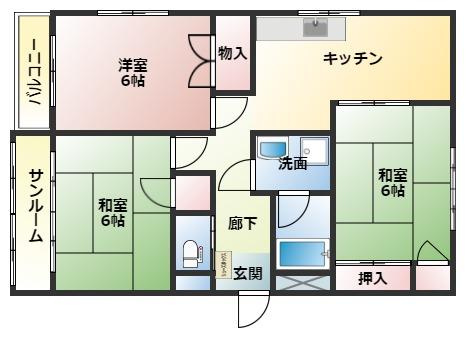 有明ハイツの間取り