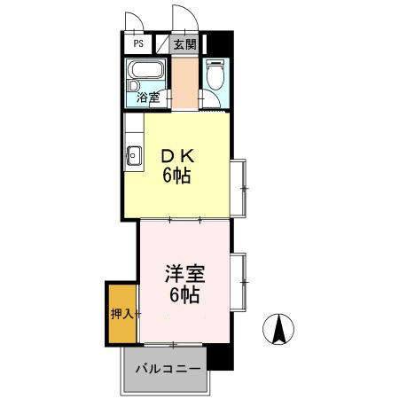 【間取り】 | リバーサイド中津