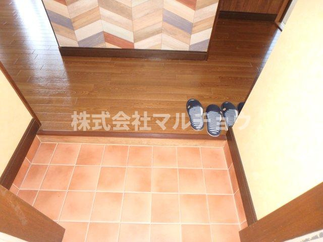 マンションスカイピアの玄関|きれいな玄関です