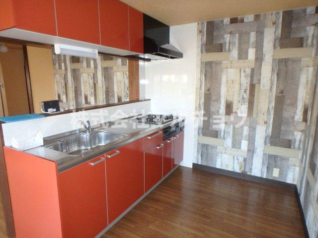 マンションスカイピアのキッチン|きれいなキッチンです