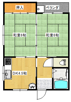 リリーピアの間取り