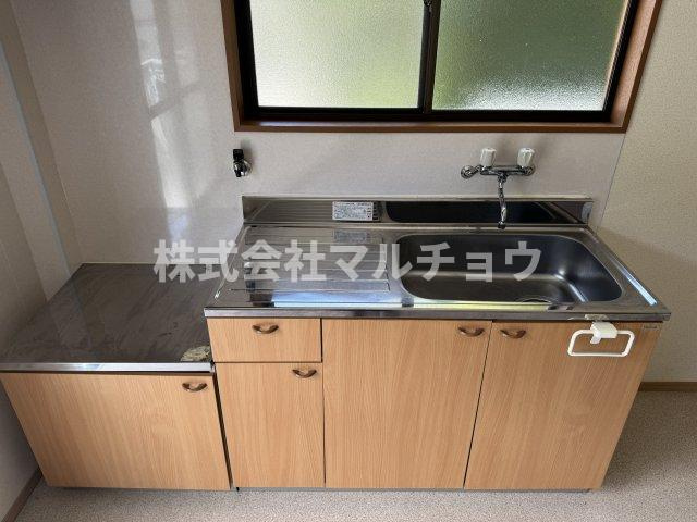 宝ハイツ1のキッチン|キッチンでお料理をお楽しみください