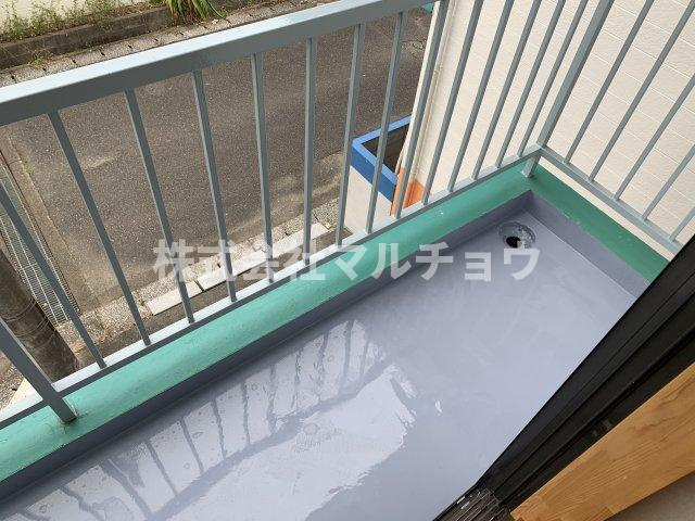 宝ハイツ1のバルコニー