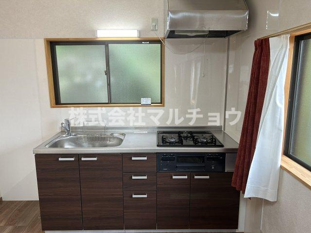 宝ハイツ1のキッチン|使いやすいキッチンです