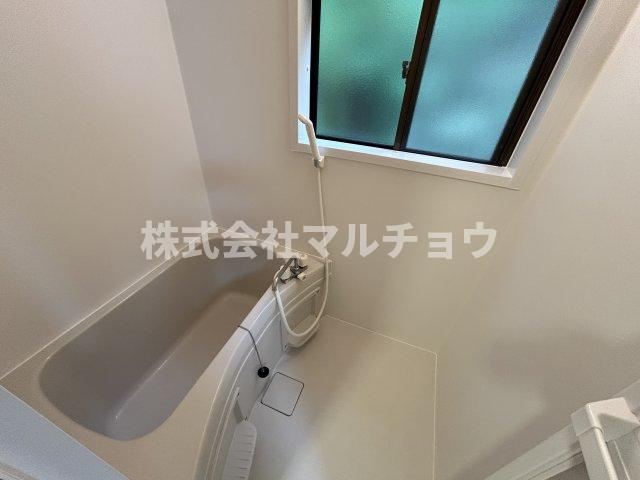 宝ハイツ1の浴室|日々の疲れを癒すお風呂付です