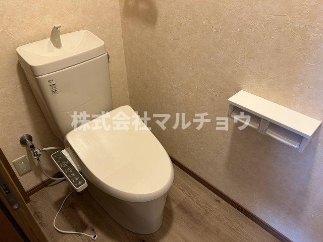 宝ハイツ1のトイレ|コンパクトで使いやすいトイレです