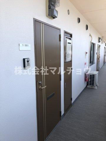 オーキッドエステイト　1号の玄関|毎日通る玄関はこちらです