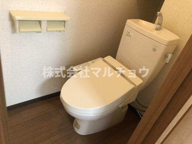 オーキッドエステイト　1号のトイレ|清潔感のあるトイレです
