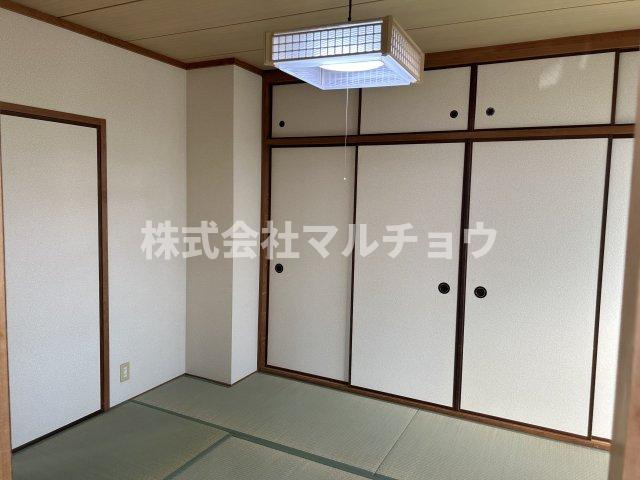 Ｓ＆Ｋハイツの和室|明るい和室です