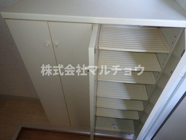 Ｓ＆Ｋハイツの収納|専用の収納スペースです