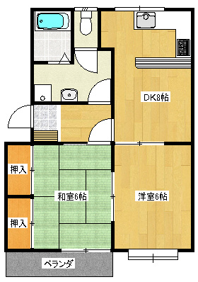 Ｓ＆Ｋハイツの間取り
