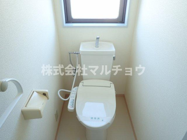 Ｓ＆Ｋハイツのトイレ|コンパクトで使いやすいトイレです