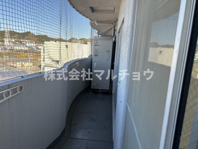 ウィステリア紀伊田辺のバルコニー|暖かな日差しのふりそそぐバルコニー