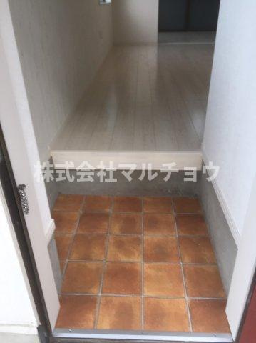 ハイツ善隣の玄関|シンプルで使いやすい玄関です