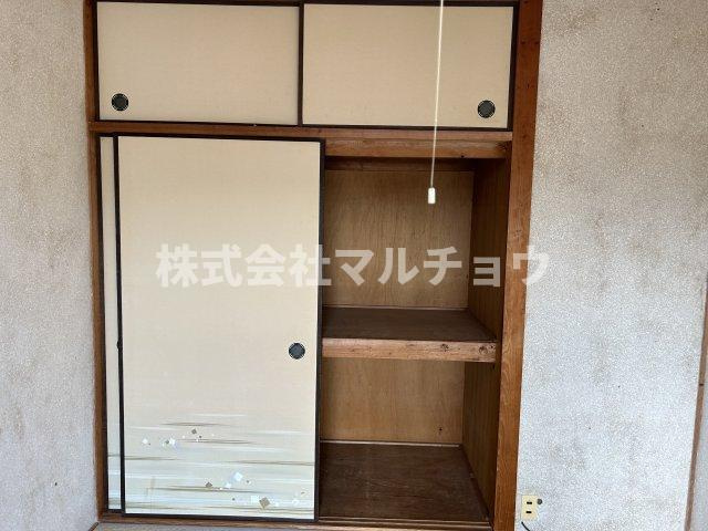 巴ハイツの収納|大きなスペースがあり、収納には困りません