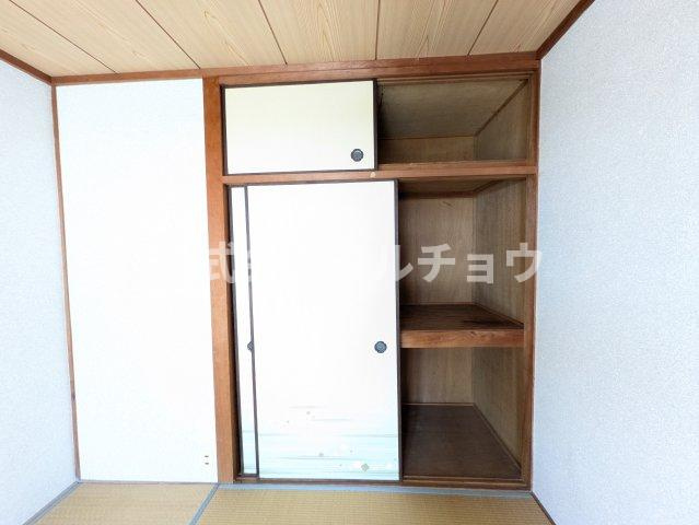 巴ハイツの収納|大きなスペースがあり、収納には困りません