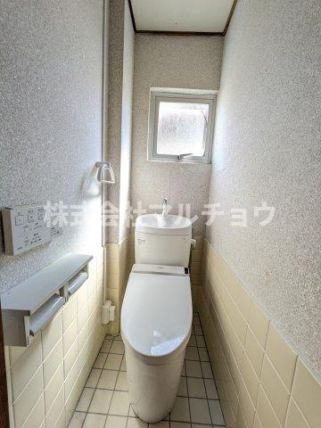 巴ハイツのトイレ|清潔感のあるトイレです