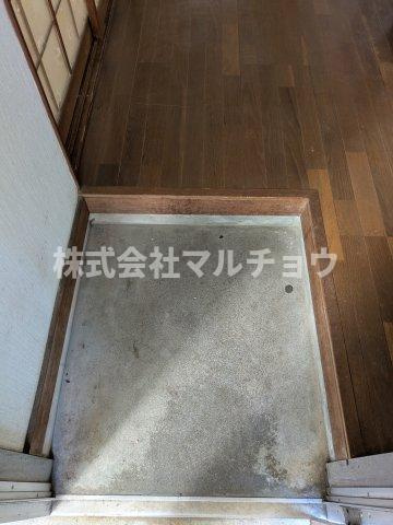 巴ハイツの玄関|収納もある玄関です
