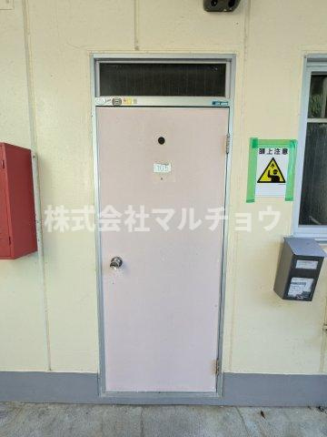 巴ハイツの玄関|きれいな玄関です
