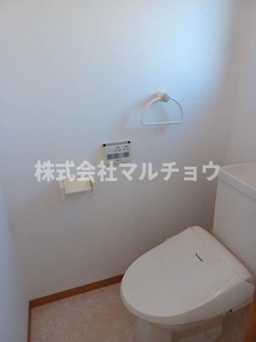 メゾングランブルーのトイレ|トイレもきれいです