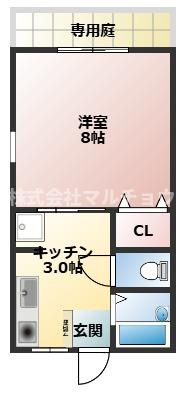 シティハイムプラージュⅡの間取り