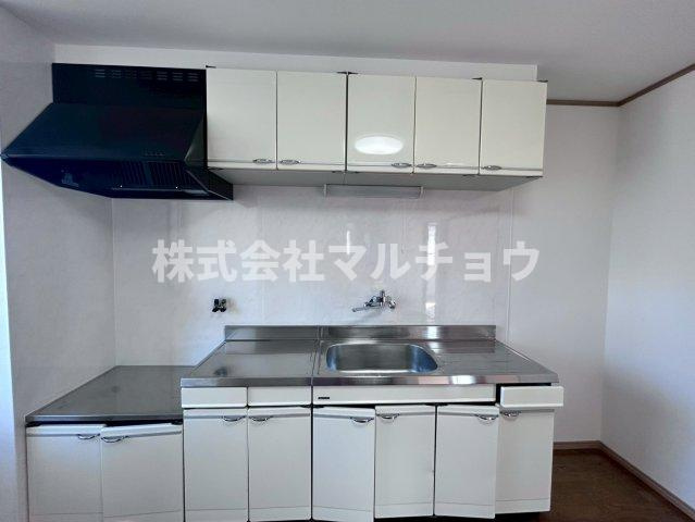 しょうぶだにハイツのキッチン|使いやすいキッチンです