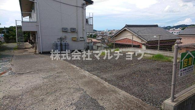 マンション紫光の駐車場|駐車場です