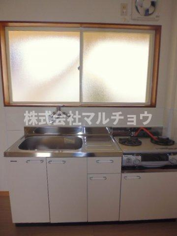 マンション紫光のキッチン|お料理しやすいキッチンです