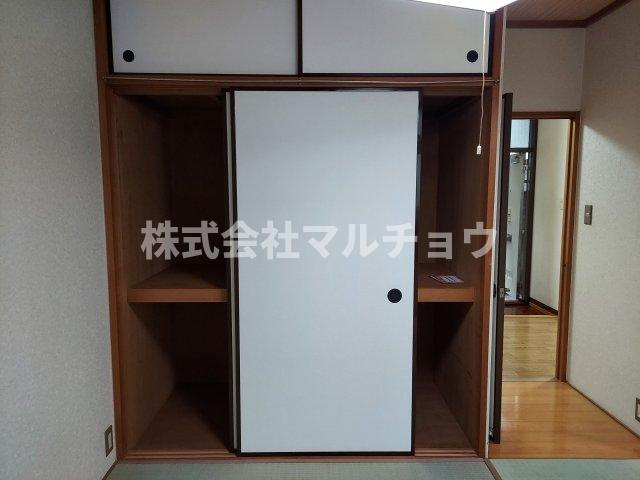 シティハイム21の収納|専用の収納スペースです