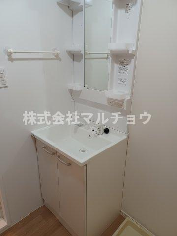 プリシェールY&Iの独立洗面台|独立洗面化粧台が付いています