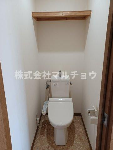 マンションＴＡＫＵＭＩのトイレ|清潔感のあるトイレです