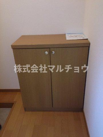 コーポユウの収納|ちょっとした収納スペースも充実しています