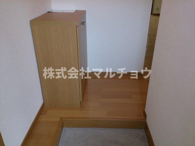 コーポユウの玄関|シンプルで使いやすい玄関です