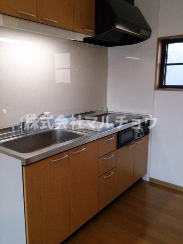 コーポユウのキッチン|お料理しやすいキッチンです