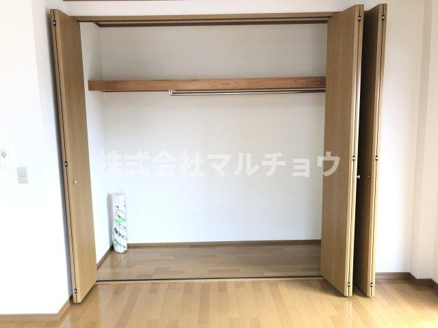 コーポユウの収納|たっぷりとした収納スペースです