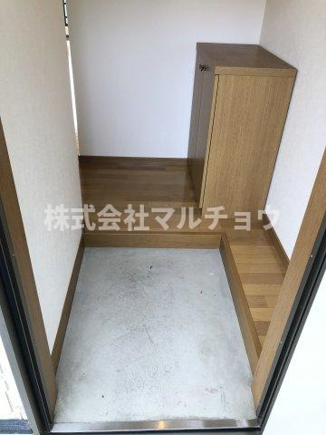 コーポユウの玄関|ゆったりとした玄関です