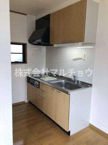 コーポユウのキッチン|きれいなキッチンです