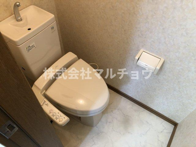 コーポユウのトイレ|トイレもきれいです