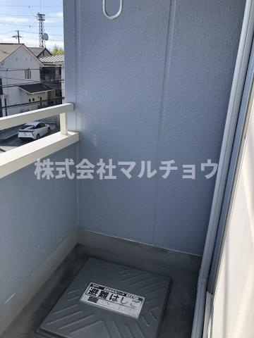 ラポール繪のバルコニー|落ち着いた時間を過ごせるバルコニーです