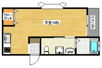 ラポール繪の間取り