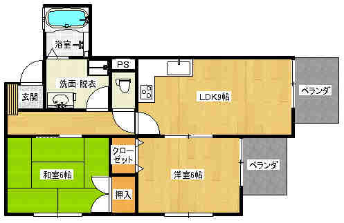 ウェンディコートの間取り