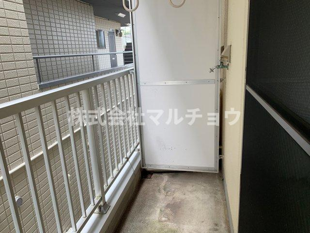 ファミールNのバルコニー|落ち着いた時間を過ごせるバルコニーです