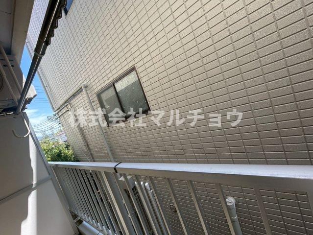 ファミールNのバルコニー|落ち着いた時間を過ごせるバルコニーです