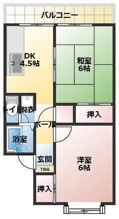 スカイヴィレッジの間取り