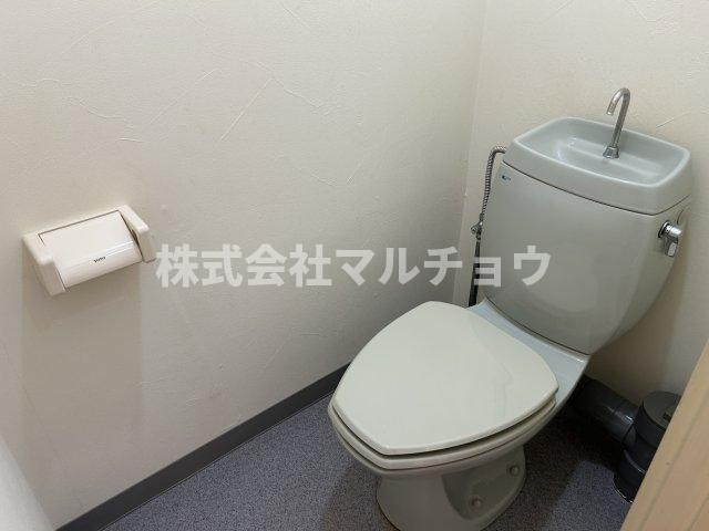 スカイヴィレッジのトイレ|落ち着いた色調のトイレです