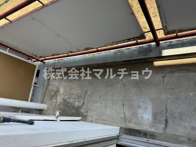 ヴィラナリー田辺のバルコニー|広々としたバルコニーです