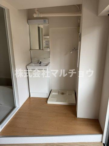 ヴィラナリー田辺の洗面所|脱衣スペースもあります