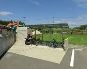 【その他共用部分】 | ブランディーユ | 駐輪場です