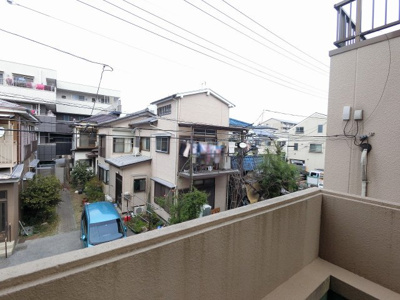 【展望】 | マック鶴見潮田コート | 2階部分からの眺望♪